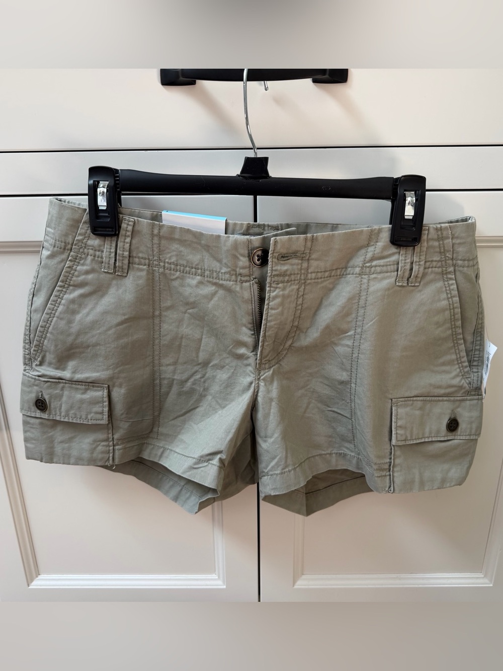 NWT!! Old Navy Women's Olive Cargo Shorts - Casual Utility Style Sz 6